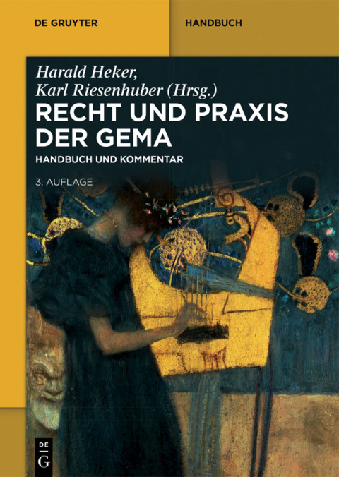 Cover image for book Recht und Praxis der GEMA