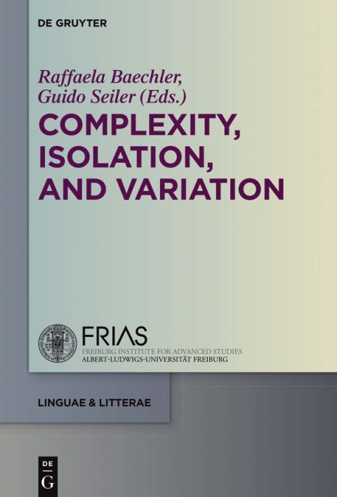Cover image for book Complexity, Isolation, and Variation