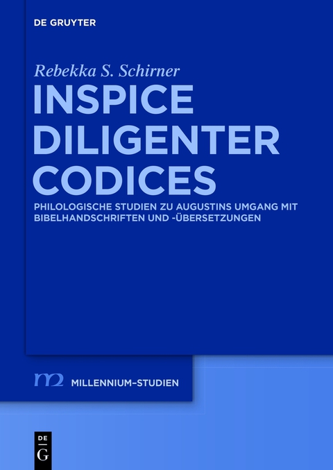 Cover image for book Inspice diligenter codices