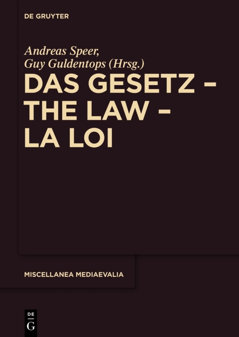 Cover image for book Das Gesetz – The Law – La Loi