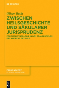 Omslagafbeelding: Zwischen Heilsgeschichte und säkularer Jurisprudenz 1st edition 9783110359169