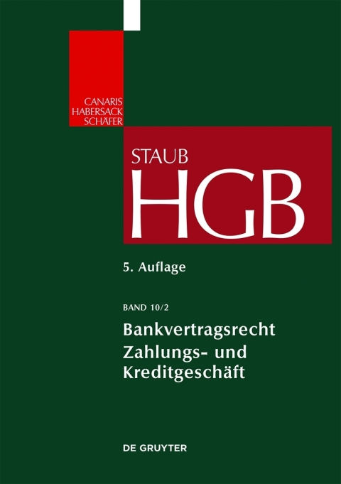 Bankvertragsrecht 2 