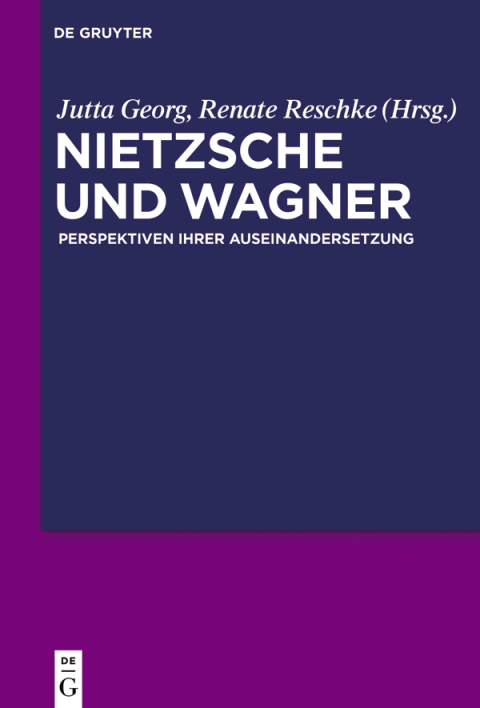 Cover image for book Nietzsche und Wagner
