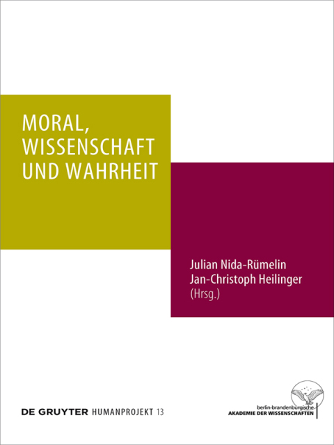 Cover image for book Moral, Wissenschaft und Wahrheit