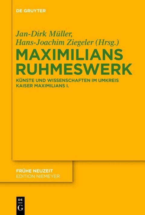 Cover image for book Maximilians Ruhmeswerk