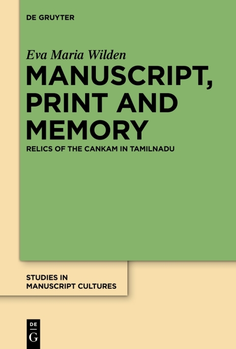 Cover image for book Manuscript, Print and Memory