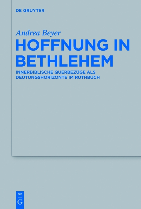 Cover image for book Hoffnung in Bethlehem