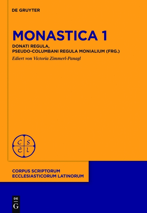 Cover image for book Monastica 1