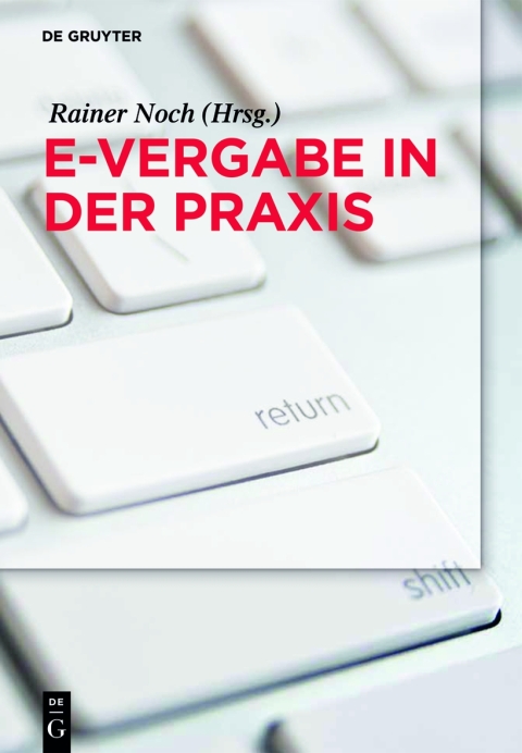 Cover image for book e-Vergabe in der Praxis