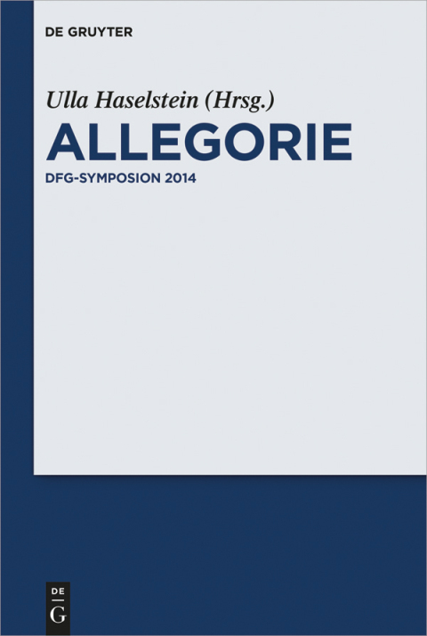 Cover image for book Allegorie