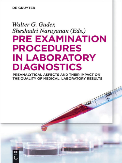 Cover image for book Pre-Examination Procedures in Laboratory Diagnostics