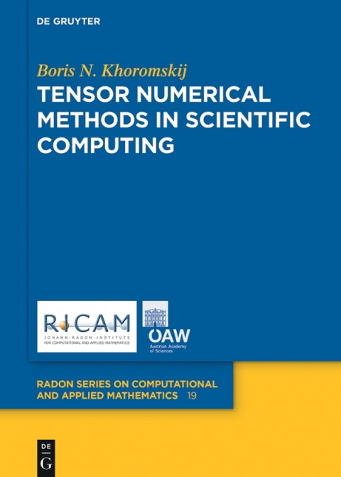 Cover image for book Tensor Numerical Methods in Scientific Computing