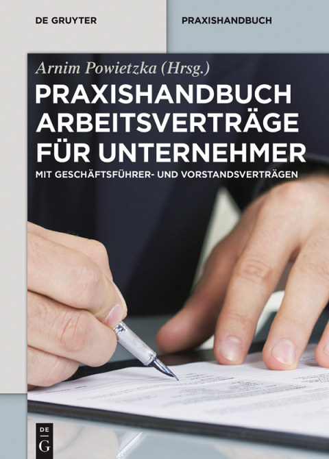 Cover image for book Praxishandbuch Arbeitsverträge für Unternehmer