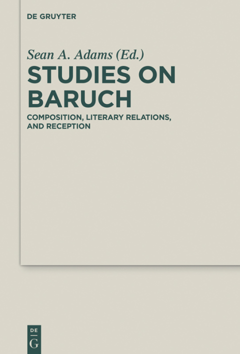 Studies on Baruch 