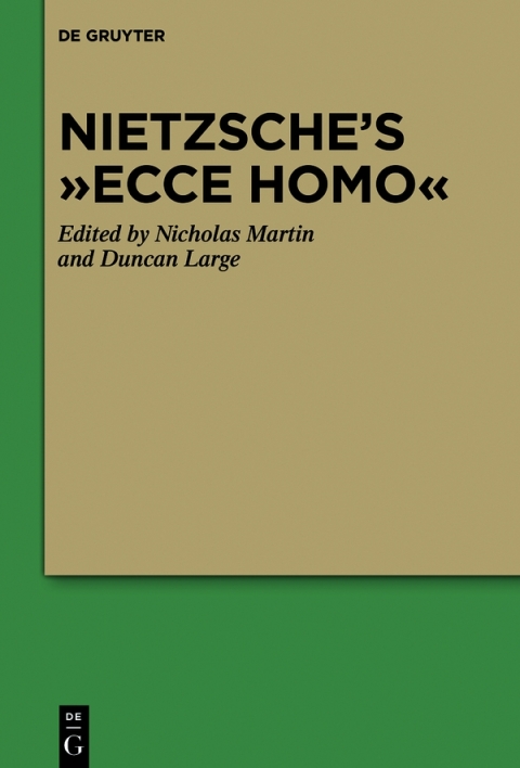 Nietzscheâs âEcce Homoâ 