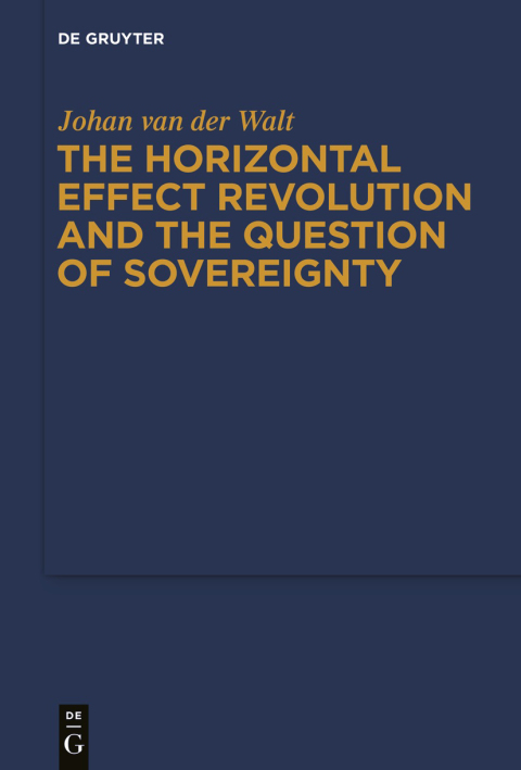 Cover image for book The Horizontal Effect Revolution and the Question of Sovereignty