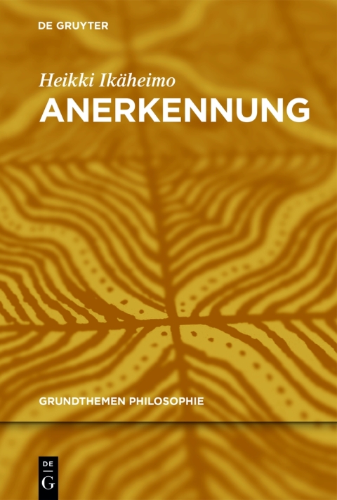 Cover image for book Anerkennung