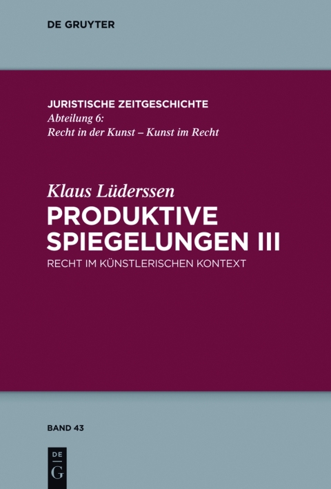 Cover image for book Produktive Spiegelungen III