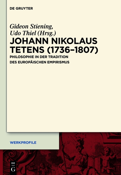 Cover image for book Johann Nikolaus Tetens (1736–1807)