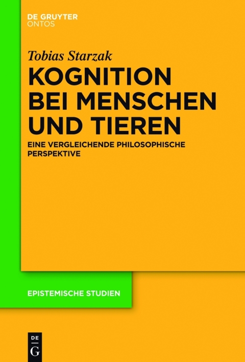 Cover image for book Kognition bei Menschen und Tieren