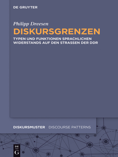 Cover image for book Diskursgrenzen