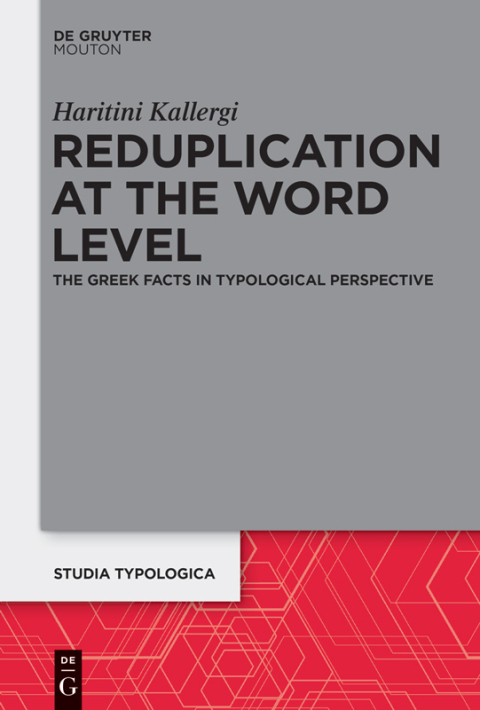 Cover image for book Reduplication at the Word Level