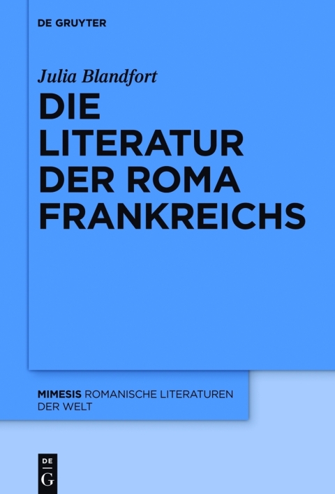 Cover image for book Die Literatur der Roma Frankreichs