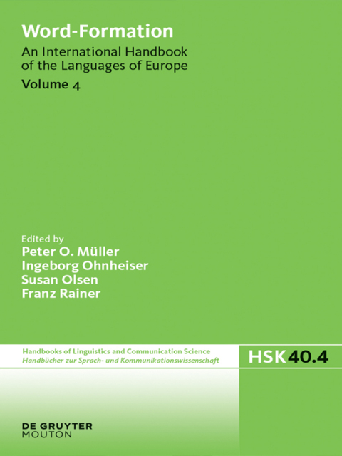 Cover image for book Word-Formation