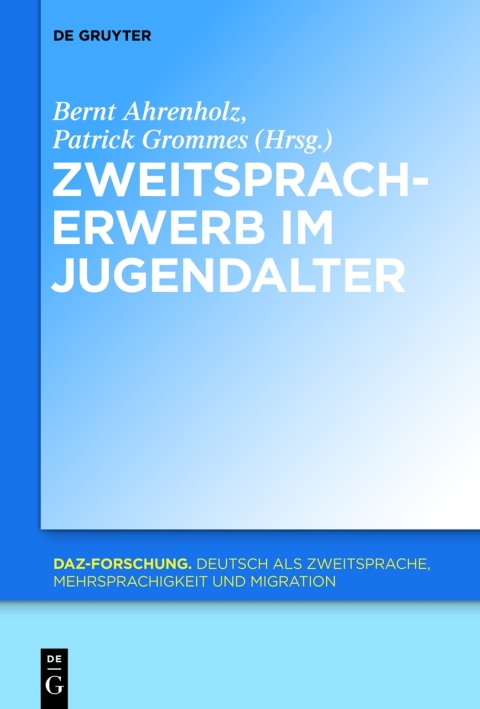 Cover image for book Zweitspracherwerb im Jugendalter