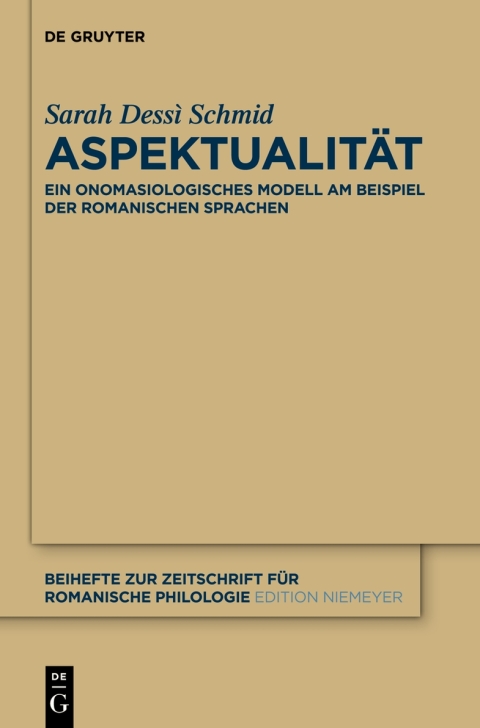 Cover image for book Aspektualität