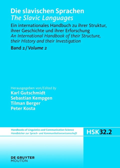 Cover image for book Die slavischen Sprachen / The Slavic Languages. Halbband 2