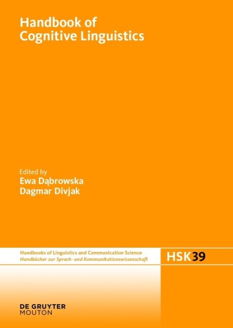 Cover image for book Handbook of Cognitive Linguistics