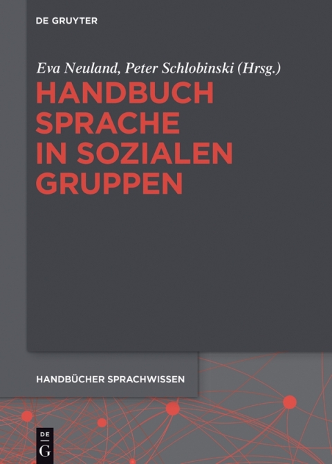 Cover image for book Handbuch Sprache in sozialen Gruppen