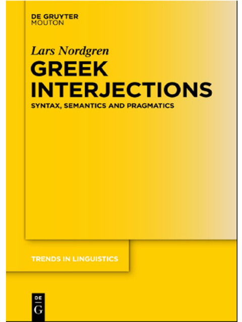 Cover image for book Greek Interjections