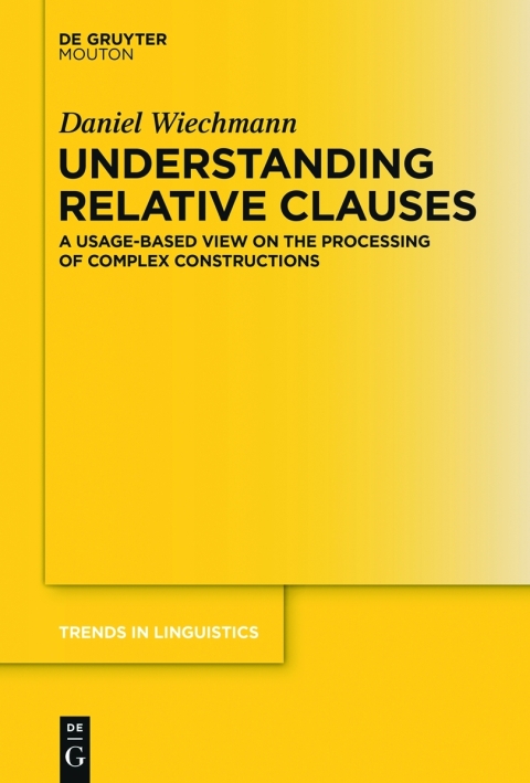 Cover image for book Understanding Relative Clauses