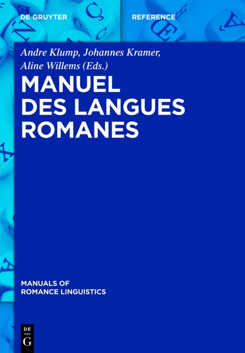 Cover image for book Manuel des langues romanes