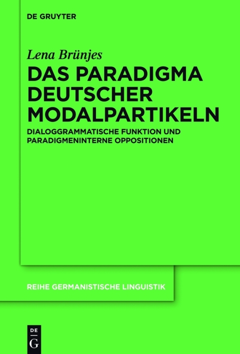 Cover image for book Das Paradigma deutscher Modalpartikeln