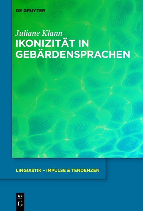 Cover image for book Ikonizität in Gebärdensprachen