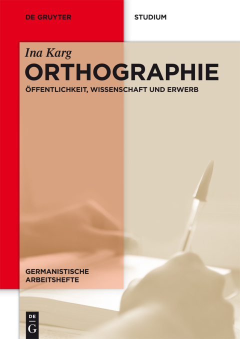 Cover image for book Orthographie
