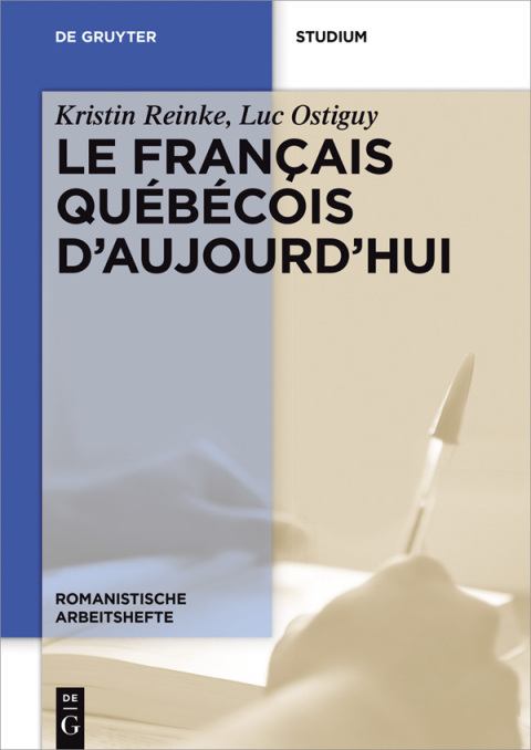 Cover image for book Le français québécois d’aujourd’hui