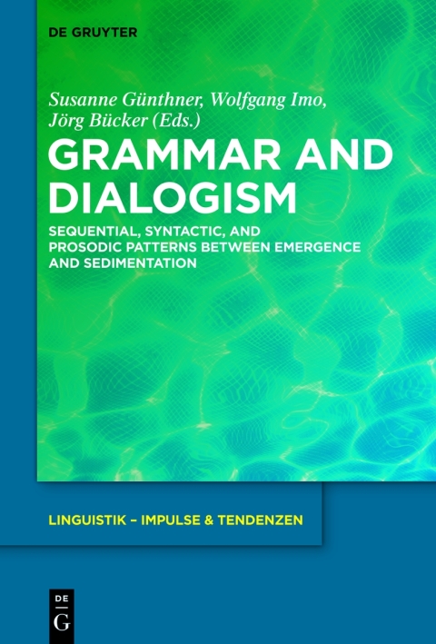 Cover image for book Grammar and Dialogism