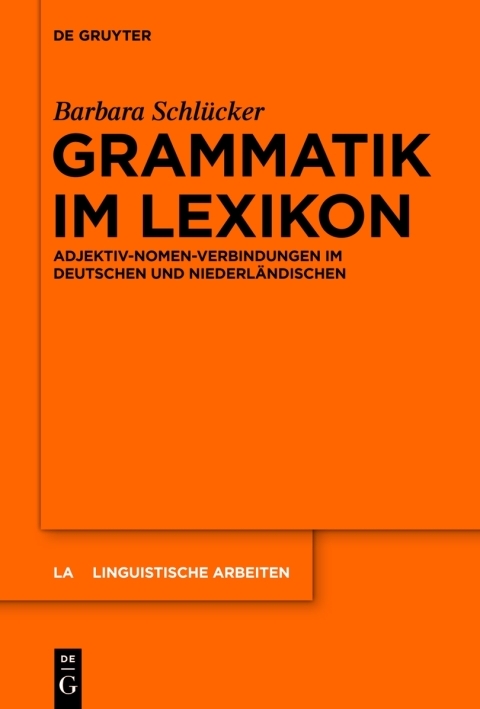 Cover image for book Grammatik im Lexikon
