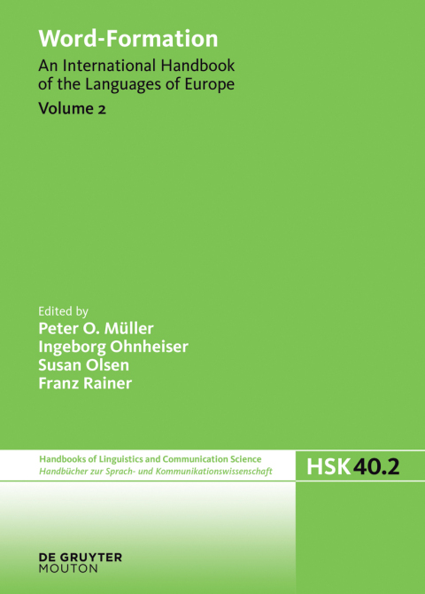 Cover image for book Word-Formation
