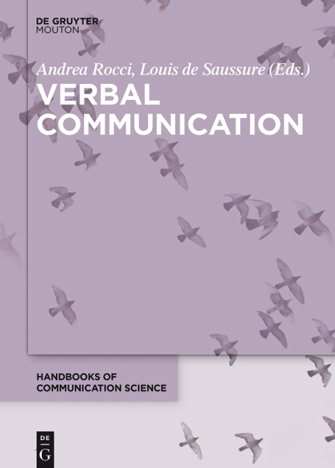 Cover image for book Verbal Communication