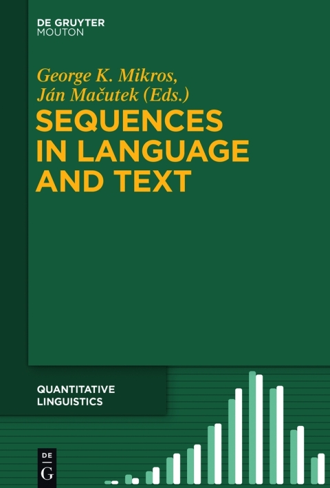 Cover image for book Sequences in Language and Text