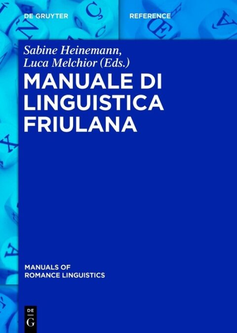 Cover image for book Manuale di linguistica friulana