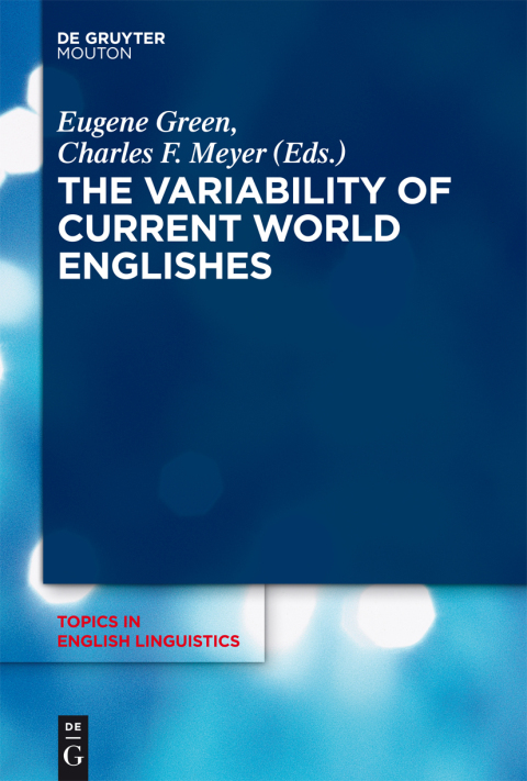 Cover image for book The Variability of Current World Englishes