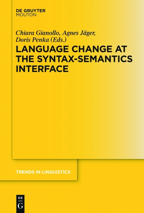 Cover image for book Language Change at the Syntax-Semantics Interface