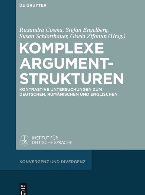 Cover image for book Komplexe Argumentstrukturen