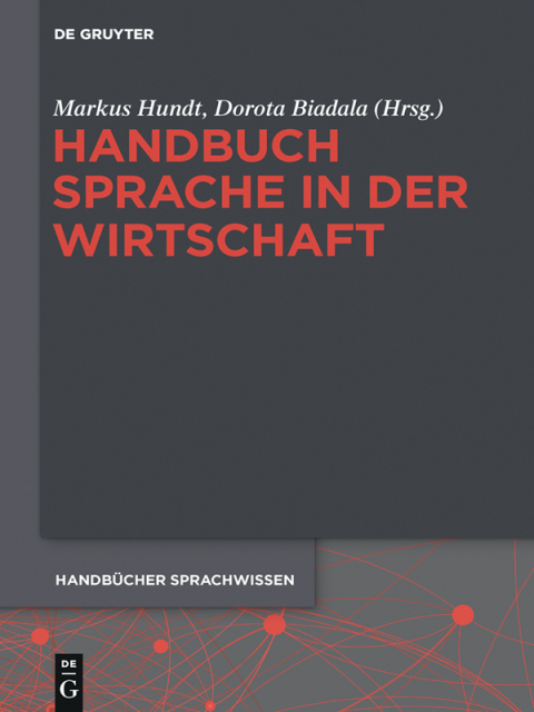 Cover image for book Handbuch Sprache in der Wirtschaft